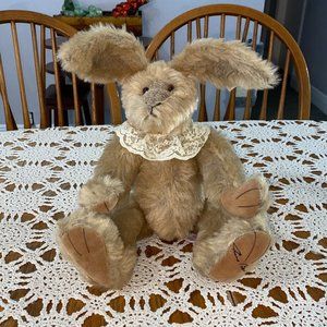 Russ Berrie Bunnies from the Past Limited Edition Plush Bunny Buckingham w/Tag